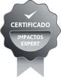 Selo de certificado impactos